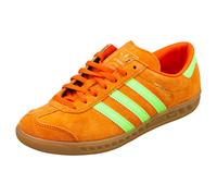 adidas Hamburg Womens Fashion Trainers in Orange Green - 7 UK