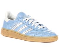 Adidas Handball Gum Outsole Leather Lace up Womens Sneaker In Blue UK 3 - 8
