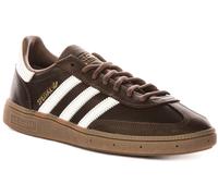 Adidas Handball Spezia Gum Outsole Lace Up Womens Trainer In Brown White 8 - 10