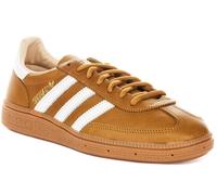 Adidas Handball Spezia Retro Leather Lace Up Mens Trainer In Tan UK 8 - 11