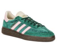 Adidas Handball Spezial Suede Lace Up Womens Trainers In Green Pink UK 4 - 8