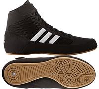 adidas Havoc Adult Wrestling Shoe, Black/White, UK11.5