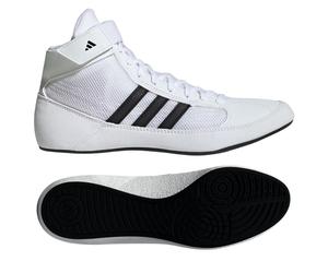 Adidas Havoc Kids Wrestling Boots White Black Boxing Training Shoe Boys Girls