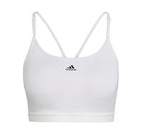 Adidas HC5421 AEROREACT LS P Sports Bra Women's White LAC