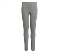 Adidas Girl's G 3S Tight Leggings, Medium Grey Heather/Wonder Mauve, 1314