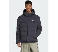 adidas Helionic CLIMAWARM Hooded Down Jacket, Black, Size 2Xl, Men Black