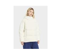 adidas Helionic Down Puffer Hooded Jacket - White - Womens M