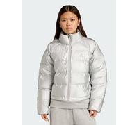 adidas Helionic Holiday CLIMAWARM Down Jacket, Silver, Size M, Women Ilver