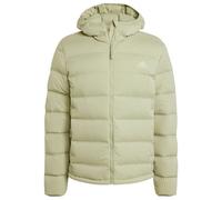 adidas - Helionic Stretch Hooded Down Jacket - Down jacket size XL, sand