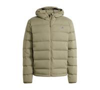 Adidas Helionic Stretch Hooded Down Jacket Green
