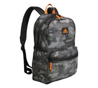 adidas Hermosa Mesh Backpack Camouflage Carbon/Impact Orange/Black One Size