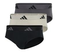 3 Pack Active Flex Cotton Briefs Black/Green/Grey S
