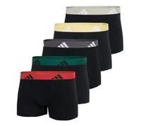 adidas Herren Trunk (5PK) -Active Flex Cotton Boxer Shorts, 904 Assorted, S (Pack of 5)