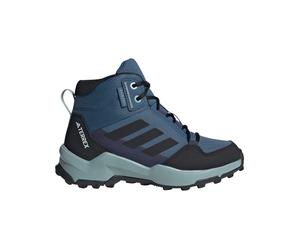 Adidas - Hiking shoes - Terrex Ax4R R.Rdy Mid K Wonder Steel/Core Black/Magic Grey - Kid Size 33 - Blue Blue 33