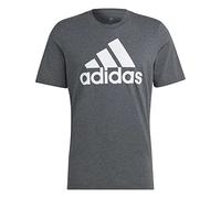 Adidas HL2248 M BL SJ T T-Shirt Men's Dark Grey Heather/White Size M