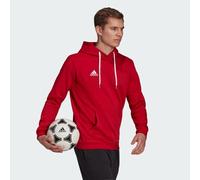 adidas Hoodie Mens Red Entrada Sweat Hoody Black Football Teamwear Sports Top