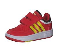 adidas Hoops 3.0 Superhero CF I, Unisex-Kids Sneakers, Vivid Red/Yellow/Core Black, 19 EU