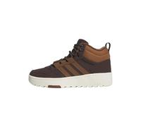 adidas Hoops 4.0 MID J Shoes, Shadow Brown/Supplier Colour/Off White, 5 UK Child