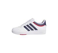 adidas Hoops 4.0 Shoes, FTWR White/Dark Blue/Team Power red 2, 4.5 UK Child