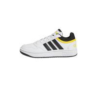 adidas Hoops Shoes, Cloud White/Core Black/Bold Gold, 2 UK