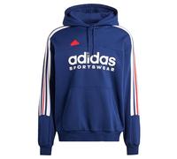 adidas House of Tiro Nations Pack Hoodie, Cotton, Blue