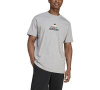 Adidas House Of Tiro Nations Short Sleeve T-shirt Grey M Men