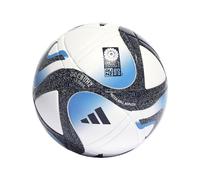 adidas HT9015, 5 Unisex Ball (Laminated) Oceaunz League Football, White/Collegiate Navy/Bright Blue/Silver Met