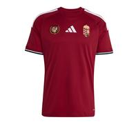 Adidas Hungary 26/27 Home Short Sleeve T-shirt Red S Men
