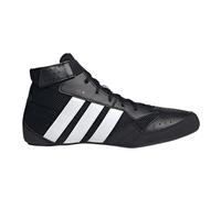 adidas HVC Plus Men's Wrestling Shoes | UK 9 in Core Black/Cloud White/Carbon