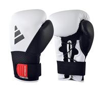 adidas Hybrid 250 Boxing Gloves with PU Outer Shell, Intermediate Level Training Gloves for Gym, Heavy Boxing Bag Workouts, MMA, Kickboxing, Muay Thai, and Sparring