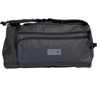 adidas Hybrid Holdall Grey Gym Travel Training Reflective Weekender Bag Mens