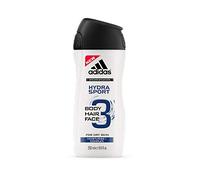 adidas Hydra Sport Shower Gel for Men 3-in-1 - Gentle Cleansing of Body, Hair & Face - Specially for Dry Skin - 1 x 250 ml