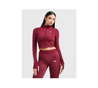 Hyperglam Full-Zip Ribbed Cover-Up