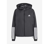 Adidas Hyperglam 3 Stripes Windbreaker Black L Woman