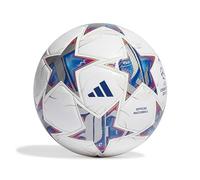 ADIDAS IA0953 UCL PRO Recreational soccer ball Unisex Adult Top:white/silver met./bright cyan/team royal blue Bottom:SHOCK PURPLE F16/IRON MET./SOLAR ORANGE Size 5
