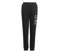ADIDAS IA1552 J BLUV Q3 Pant Pants Unisex Black/White Size 1314