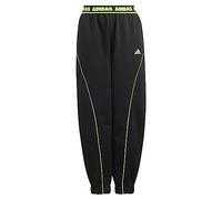 ADIDAS IA1596 J D KNT PT Pants Unisex Black/Lucid Lemon Size 1314