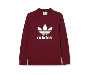 adidas IA4856 Trefoil Crew Sweatshirt Men's Shadow red M