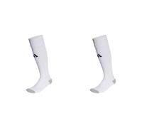 adidas IB7813 MILANO 23 SOCK Socks Unisex white/black XL (Pack of 2)