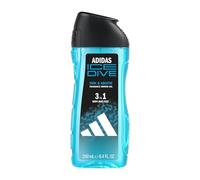 Adidas Ice Dive 3-in-1 Face Body Hair Shower Gel 400 ml x 2