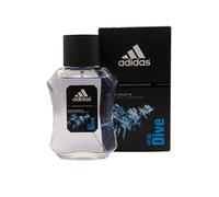 adidas Ice Dive Eau de Toilette, Refreshing Men's Fragrance with a Woody Aromatic Scent for a Positive Appearance - 1 x 50 ml