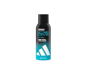 adidas Ice Dive Deodorant Body Spray, Cool & Aquatic Scent, 48 Hour Last, Vegan Formula, 150ml