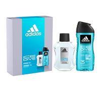 Adidas Ice Dive Gift Set For Him, 100ml Eau De Toilette & 250ml Shower Gel