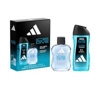 Adidas Ice Dive Giftset Eau de Toilette (100ml, 3.3 fl oz.) and Shower Gel (250ml), for him, cool & aquatic fragrance