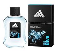 Adidas Ice Dive Eau de Toilette 100ml Aftershave Spray For Men | Free P&P