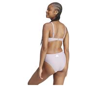 Adidas Icon Ban Bikini Top Purple 40 Woman