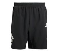 adidas Icon Three Stripes Shorts 'Black White' JE5673 S