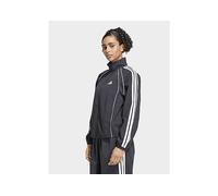adidas Women's Iconic Woven Tracktop With 3-Stripes Sweatshirt, black/white, S