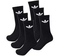 ADIDAS IJ5618 TRE CRW SCK 6PP Socks Unisex Adult black Size L
