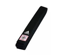 adidas IJF Approved Judo Black Belt High Quality 100% Cotton 45mm